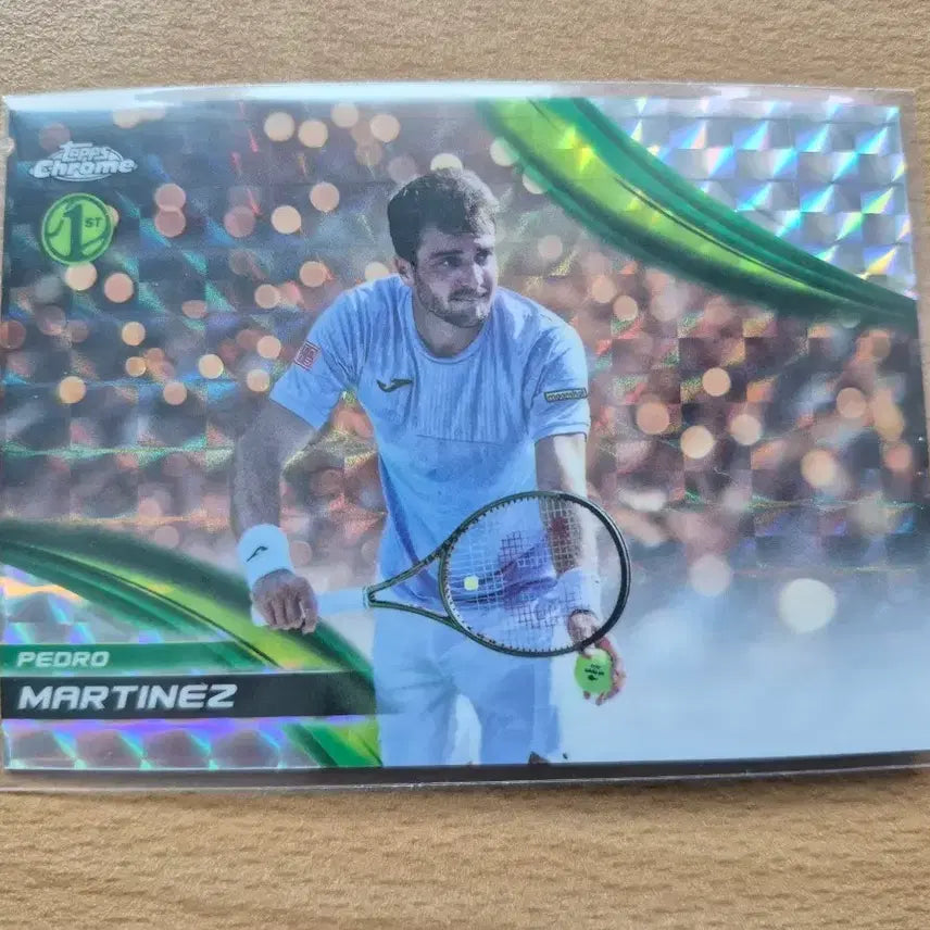 [BUNJANG] 2025 Topps Chrome Tennis Pedro Martinez First Geometric Refractor Card / 2025 탑스크롬 테니스 페드로 마르티네즈 퍼스트 지오메트릭 리프렉터카드