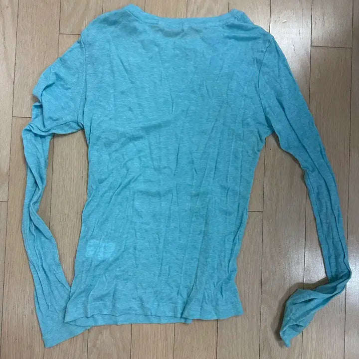 [BUNJANG] FOR HER Sky Blue T-Shirt / FOR HER 하늘색 여성 티셔츠