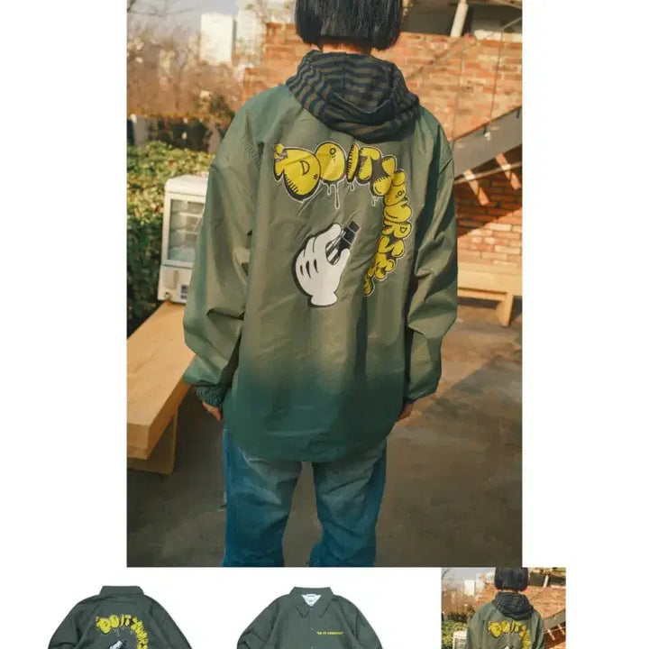 [BUNJANG] OTICOTI x TheScatLeck Collaboration Coach Jacket / OTICOTI 더스캇렉 콜라보 코치 자켓