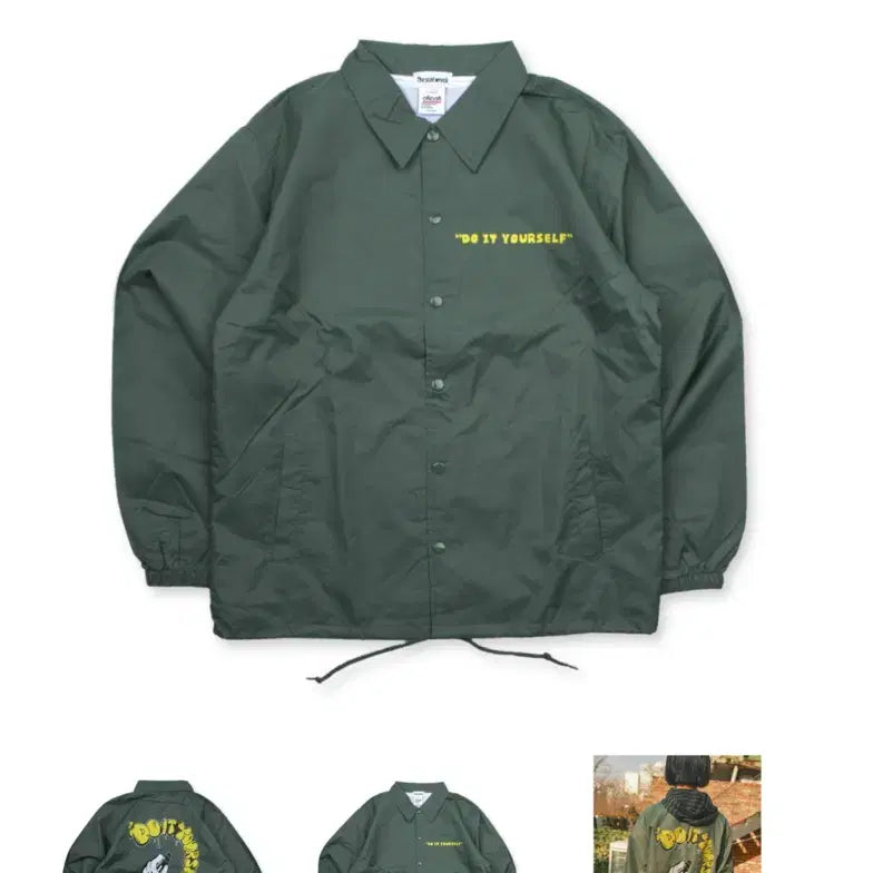 [BUNJANG] OTICOTI x TheScatLeck Collaboration Coach Jacket / OTICOTI 더스캇렉 콜라보 코치 자켓