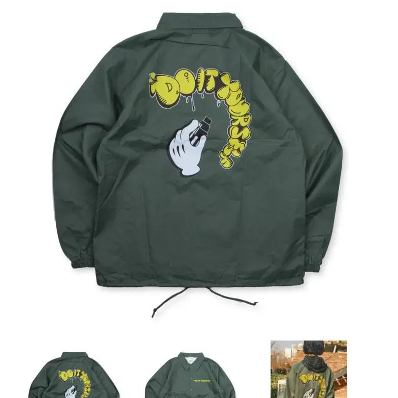 [BUNJANG] OTICOTI x TheScatLeck Collaboration Coach Jacket / OTICOTI 더스캇렉 콜라보 코치 자켓