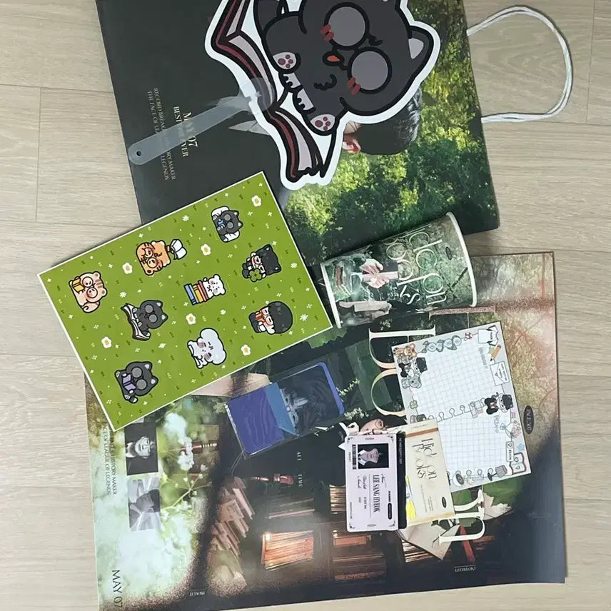 [BUNJANG] Faker Birthday Cafe Merchandise Bundle Set / 페이커 생일 카페 굿즈 일괄