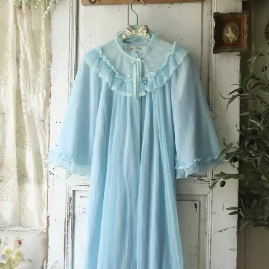 [BUNJANG] Showwa Retro Vintage Negligee Pajamas / 쇼와레트로 빈티지 잠옷 파자마 네글리제