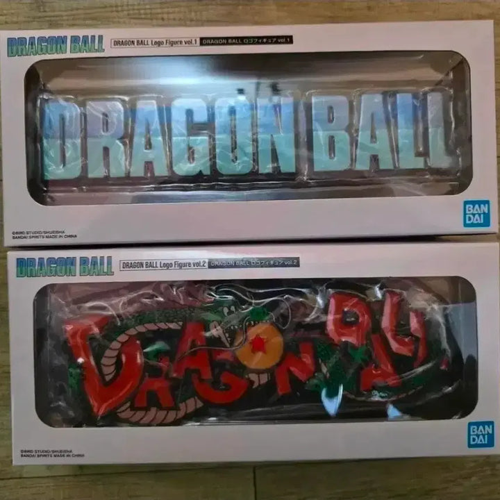 [BUNJANG] Bandai Dragon Ball 40th Anniversary Logo Set Vol. 1 &amp; 2 PVC/ABS / 드래곤볼 40주년 기념 로고 1탄, 2탄 팝니다.