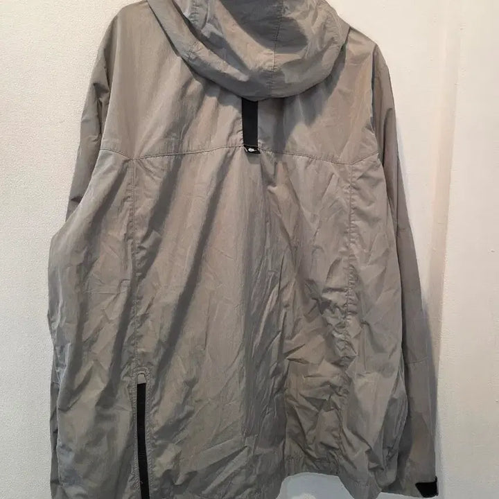 [BUNJANG] Nike Anorak Windbreaker Hooded Jacket Grey / 나이키 아노락 바람막이 후드 자켓 회색