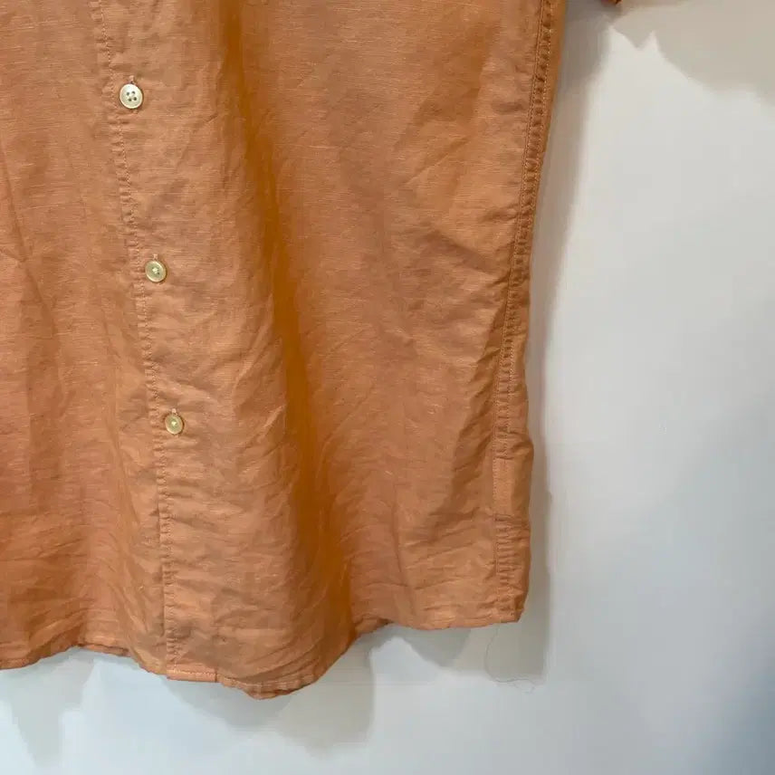 [BUNJANG] Uniqlo Linen Short Sleeve Shirt - Size M / 유니클로 린넨 반팔 셔츠 M