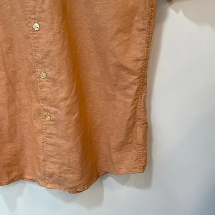 [BUNJANG] Uniqlo Linen Short Sleeve Shirt - Size M / 유니클로 린넨 반팔 셔츠 M
