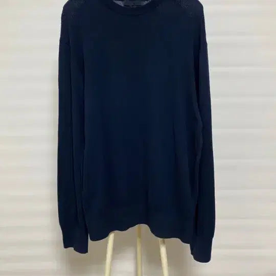 [BUNJANG] TRUGEN Navy Knit Sweater / TRUGEN 트루젠 네이비 니트 100