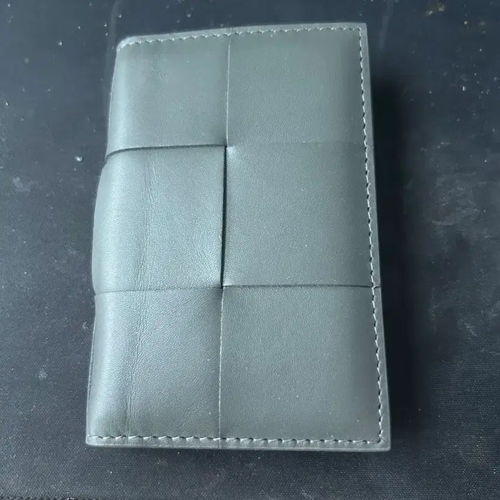 [BUNJANG] Bottega Veneta Card Wallet Grey / 보테가 베네타 카드 지갑 그레이