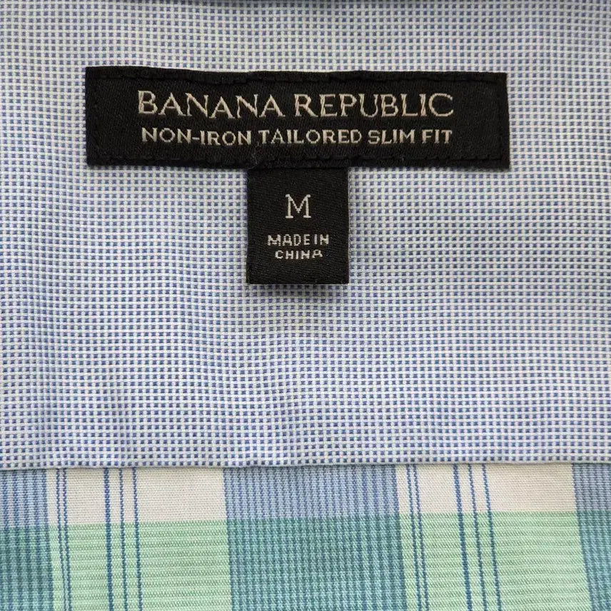 [BUNJANG] Banana Republic Check Shirt M / 바나나리퍼블릭 체크 셔츠 남방 M