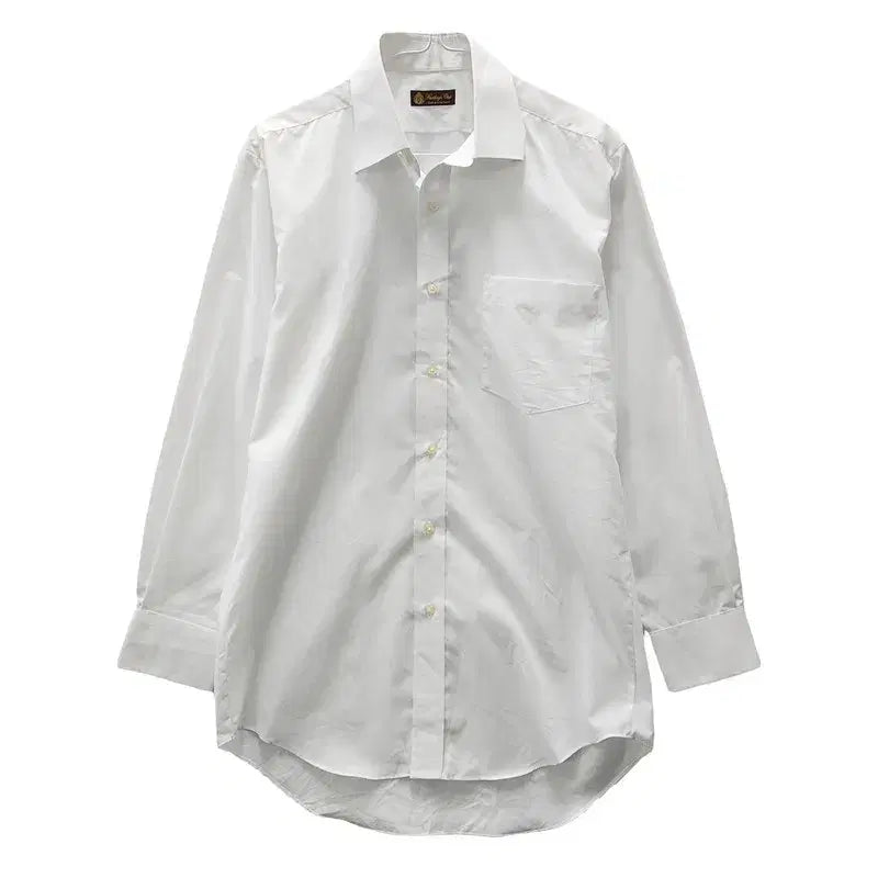 [BUNJANG] Vintage Classic White Dress Shirt L / 빈티지 비즈니스 클래식 화이트 드레스 셔츠 L