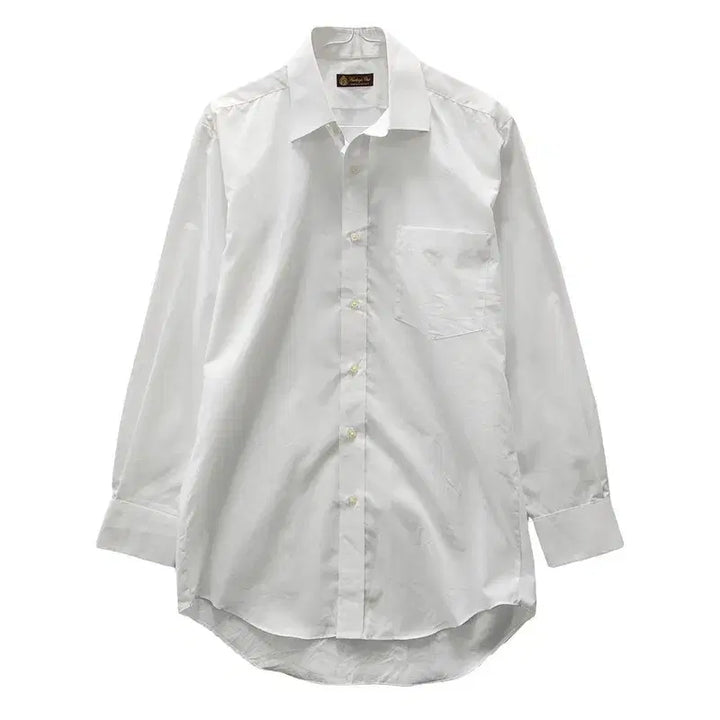 [BUNJANG] Vintage Classic White Dress Shirt L / 빈티지 비즈니스 클래식 화이트 드레스 셔츠 L