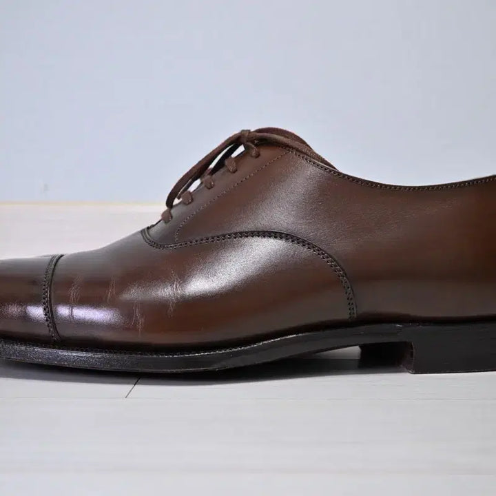 [BUNJANG] Crockett &amp; Jones Brown Leather Oxford Shoes / 크로켓앤존스 브라운 남성 구두