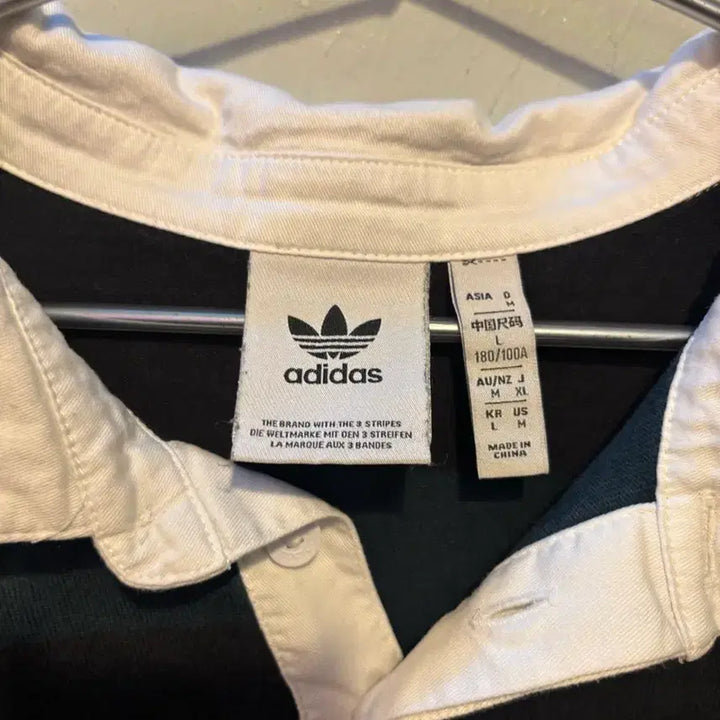 [BUNJANG] Adidas Authentic Rugby Shirt / 아디다스 정품 럭비티
