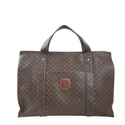 [BUNJANG] Celine Vintage Macadam Canvas Tote Bag (Joo Woo-jae Bag) / 정품 셀린느 빈티지 마카담 토트백 (주우재백)