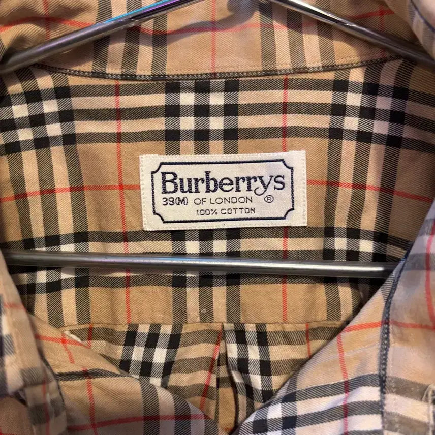[BUNJANG] Burberry Authentic Check Nova Shirt / 버버리 정품 체크노바셔츠