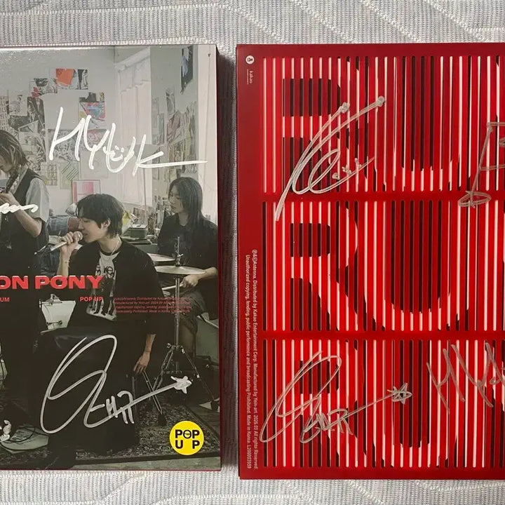 [SOLD OUT] 드래곤포니 친필 싸인앨범 2종세트 비매