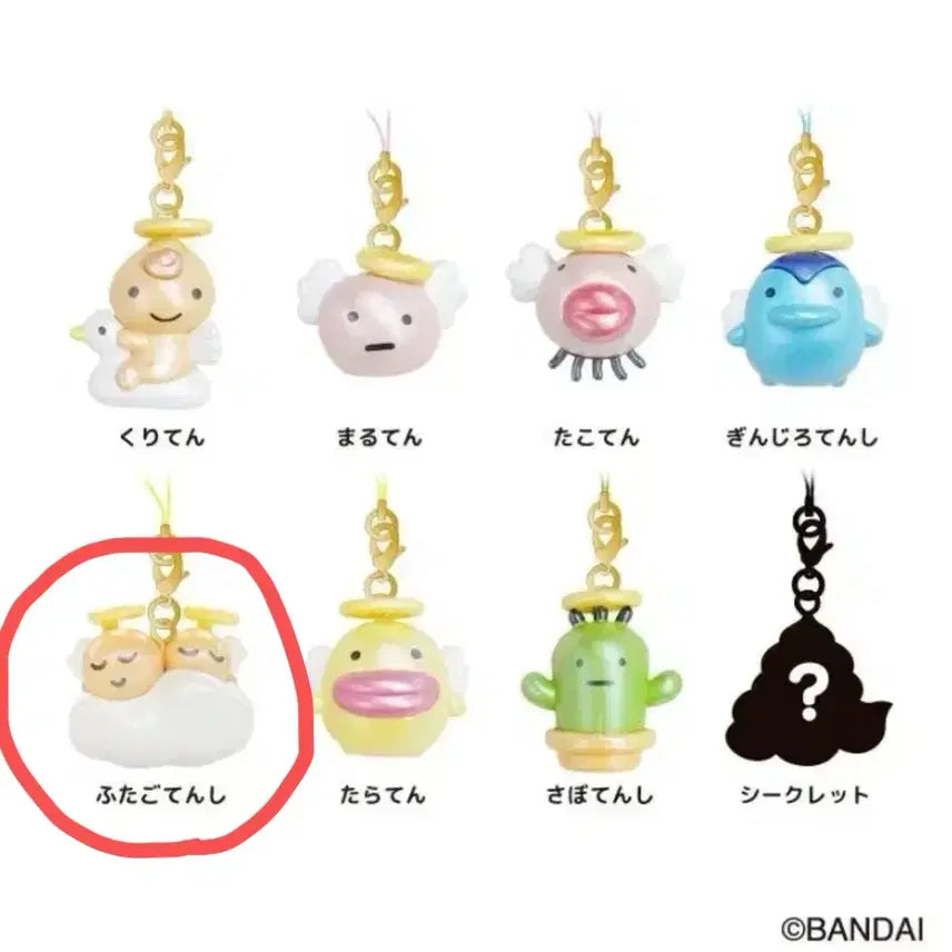 [SOLD OUT] 다마고치 텐시치 트레이딩 마스코트 스트랩