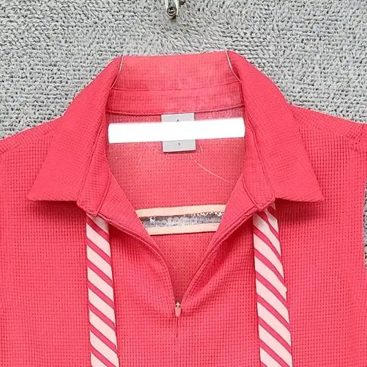 [BUNJANG] Le Coq Sportif Pink Blouse - Size S / 르꼬끄 스포츠 핑크 블라우스 S