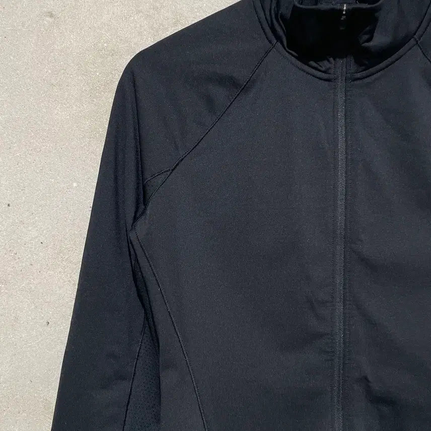 [BUNJANG] Oakley Black Regular Fit Slim Zip-up Jersey / 오클리 블랙 레귤러 핏 슬림 집업 져지
