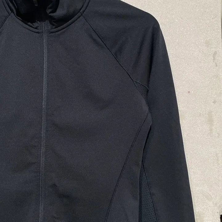 [BUNJANG] Oakley Black Regular Fit Slim Zip-up Jersey / 오클리 블랙 레귤러 핏 슬림 집업 져지