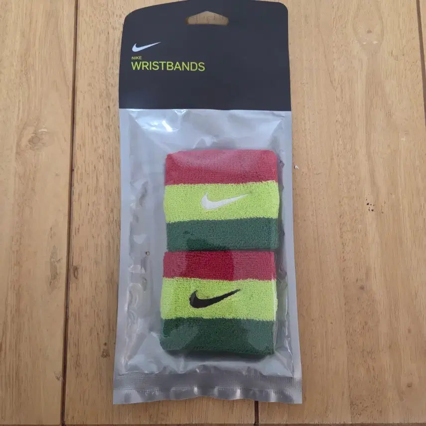 [BUNJANG] Nike Wristband Set Red/Green/Yellow / 나이키 손목 아대 밴드 팔찌 레드/그린/옐로우