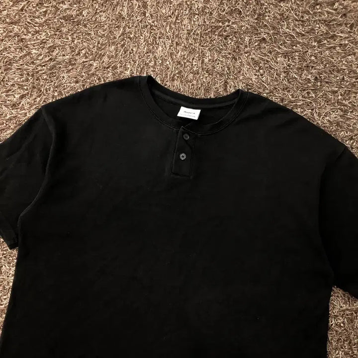 [BUNJANG] HDEX Henry Neck Short Sleeve T-Shirt / L HDEX 에이치덱스 헨리넥 반팔 티셔츠