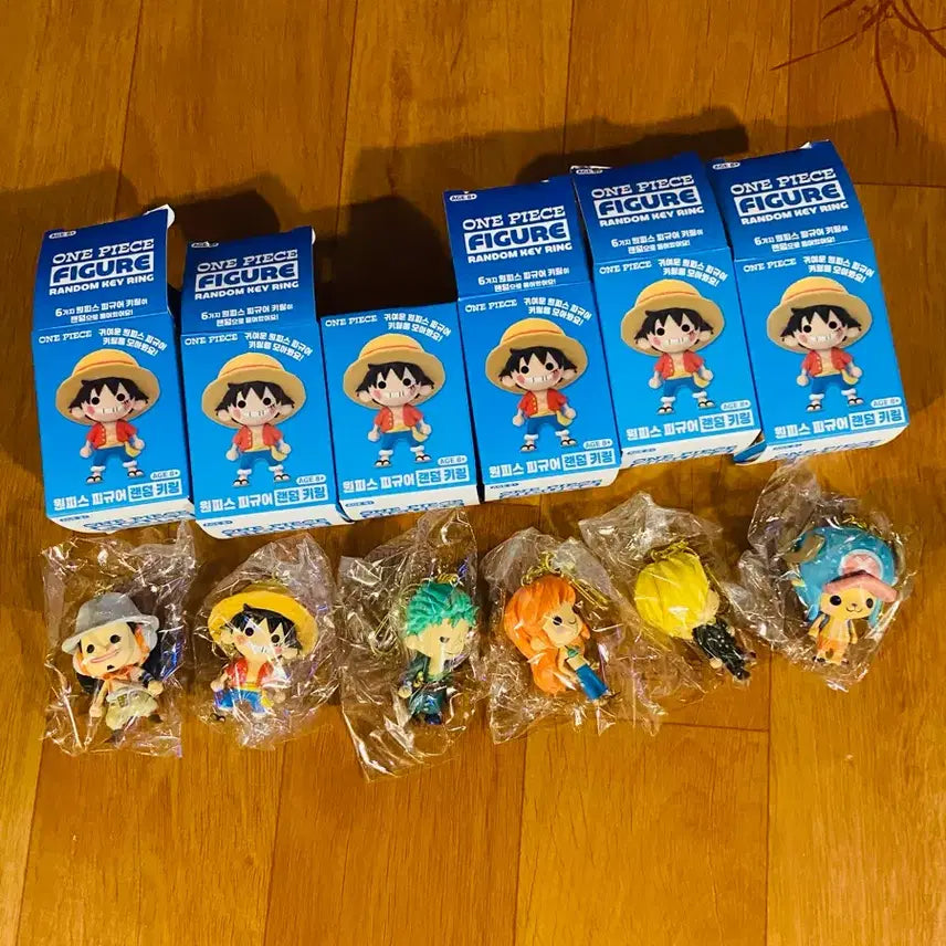 [SOLD OUT] 원피스 (미개봉) 피규어 랜덤 키링 풀세트 6개전부