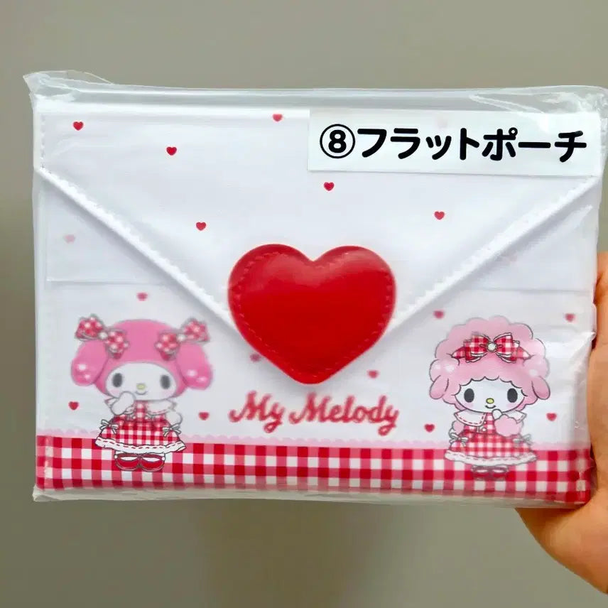 [BUNJANG] Sanrio My Melody Piano Atari Kuji Pouch / 산리오 마이멜로디 피아노 아타리 쿠지 파우치