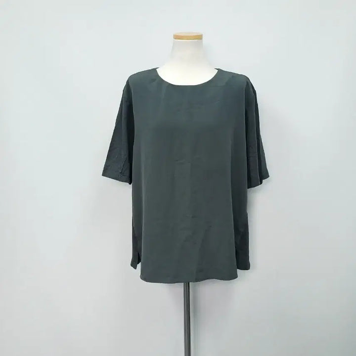 [BUNJANG] Casual 22SS Short Sleeve Blouse T-Shirt Size 77 / 캐주얼 22SS 반팔 블라우스 티셔츠 77