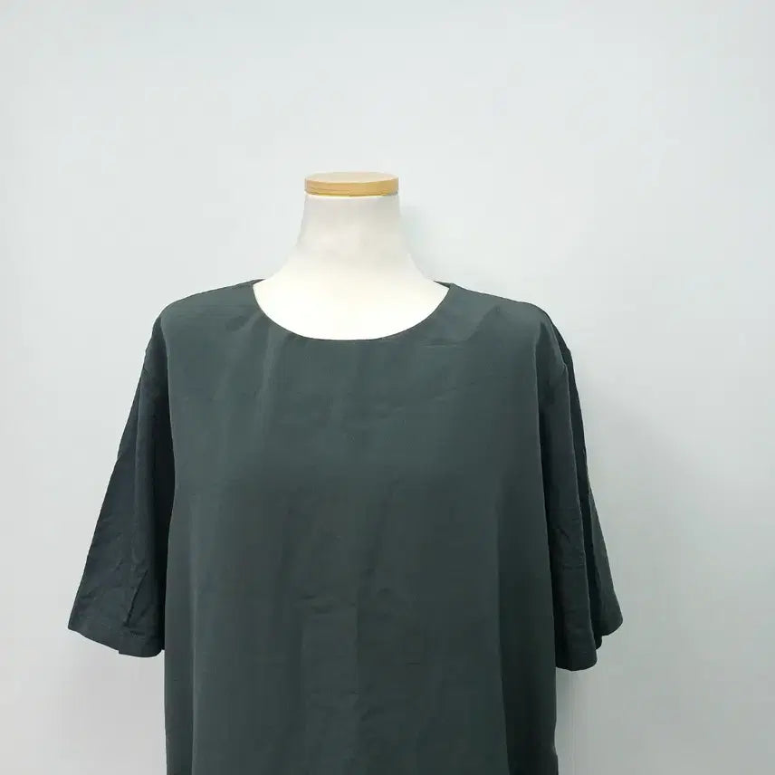 [BUNJANG] Casual 22SS Short Sleeve Blouse T-Shirt Size 77 / 캐주얼 22SS 반팔 블라우스 티셔츠 77