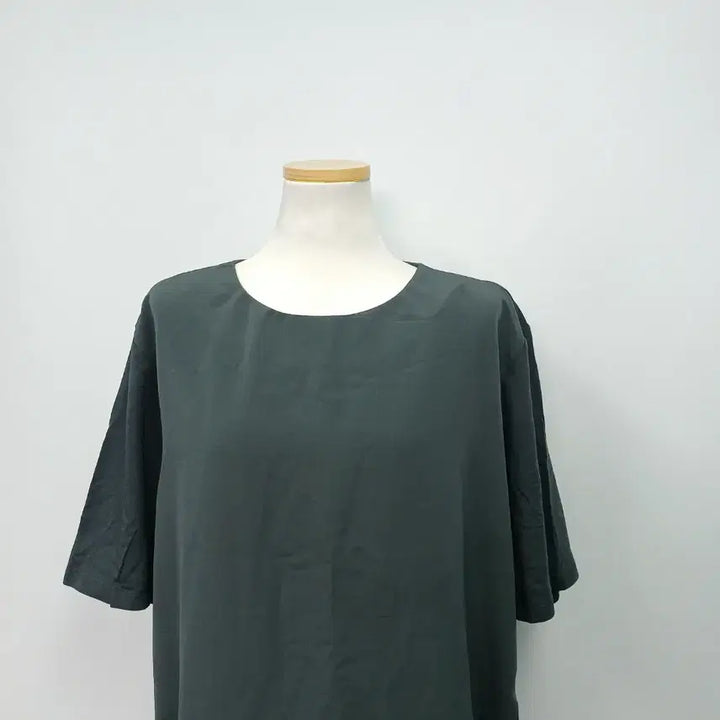 [BUNJANG] Casual 22SS Short Sleeve Blouse T-Shirt Size 77 / 캐주얼 22SS 반팔 블라우스 티셔츠 77