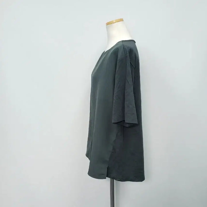 [BUNJANG] Casual 22SS Short Sleeve Blouse T-Shirt Size 77 / 캐주얼 22SS 반팔 블라우스 티셔츠 77