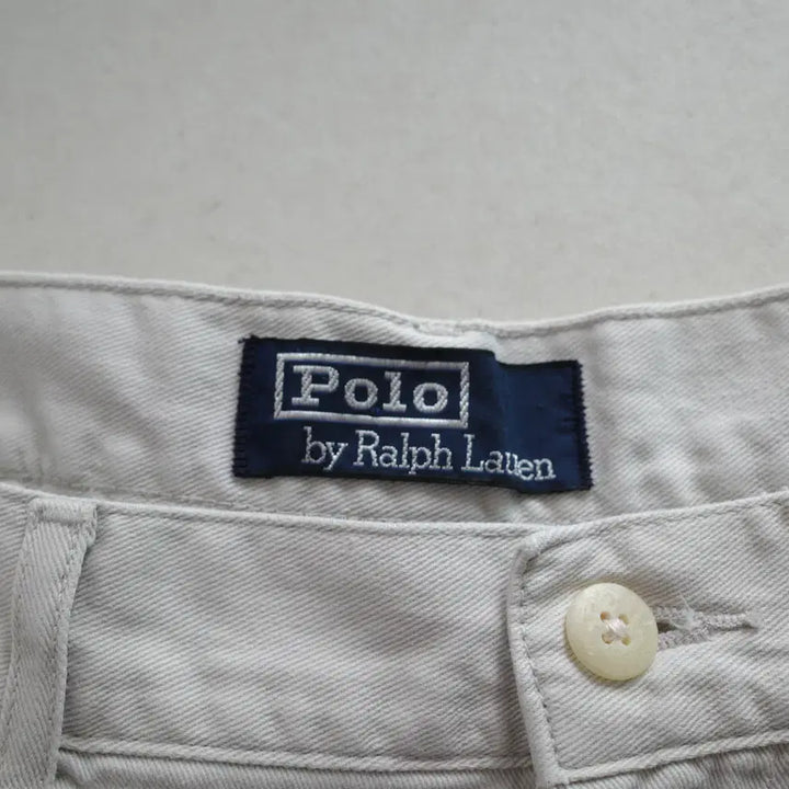 [BUNJANG] Polo Ralph Lauren 90s Authentic Twotuck Chino Shorts / 90s 폴로 랄프로렌 어센틱 사각탭 투턱 치노쇼츠