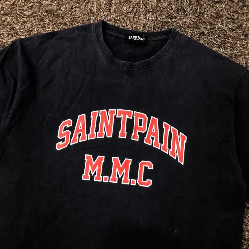 [BUNJANG] Saintpain Logo Short Sleeve T-Shirt / M 세인트페인 로고 반팔 티셔츠