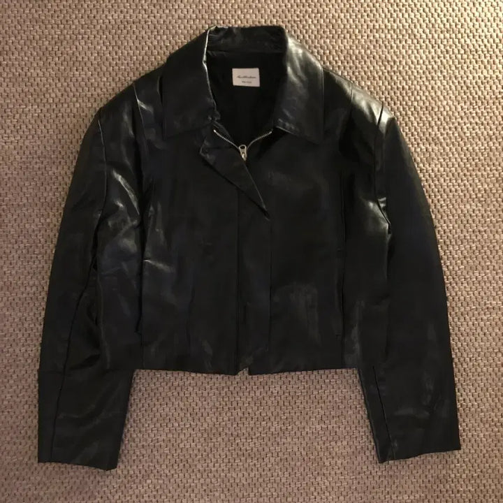 [BUNJANG] Anotherleon Leather Cropped Jacket / Anotherleon 레더 크롭 자켓