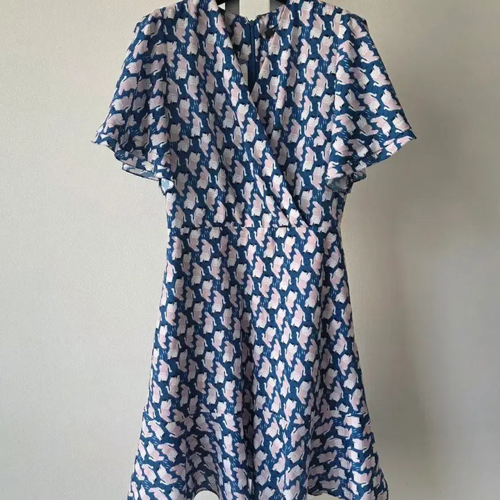 [BUNJANG] JILLSTUART Bird Pattern Wrap Dress / JILLSTUART 질스튜어트 버드 패턴 원피스-55(새상급)