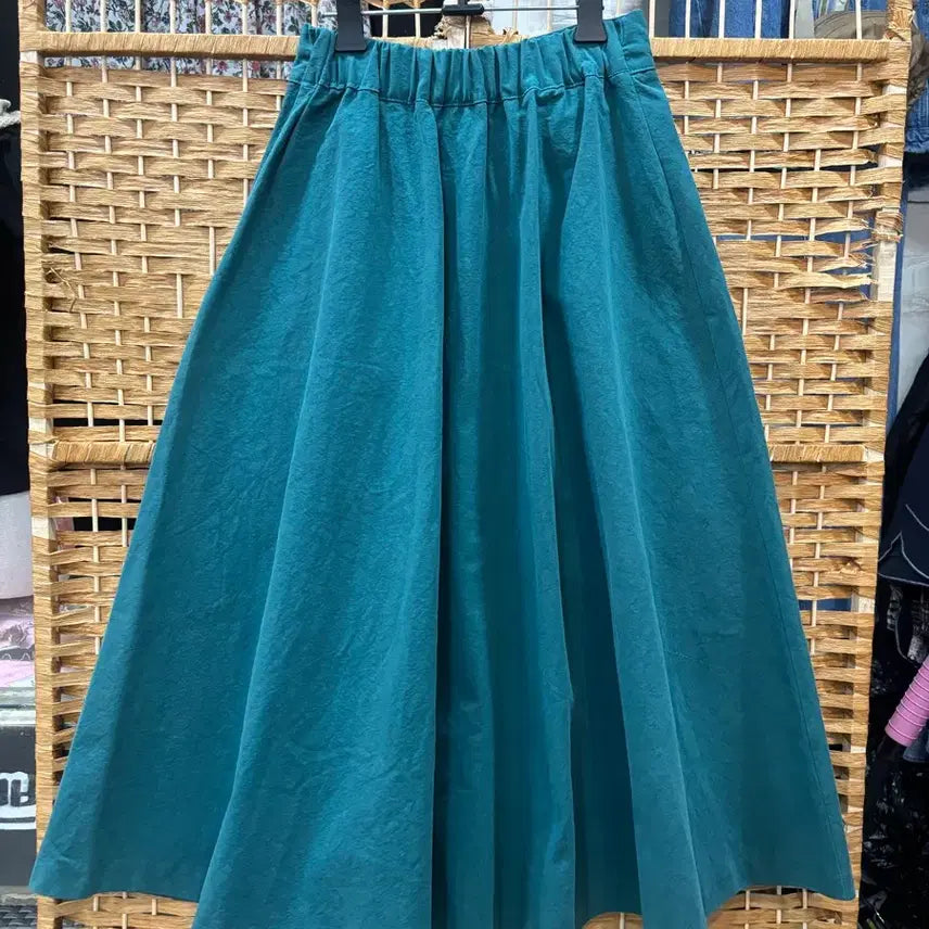 [BUNJANG] Huria Cotton Long Skirt / 후리아 면 치마