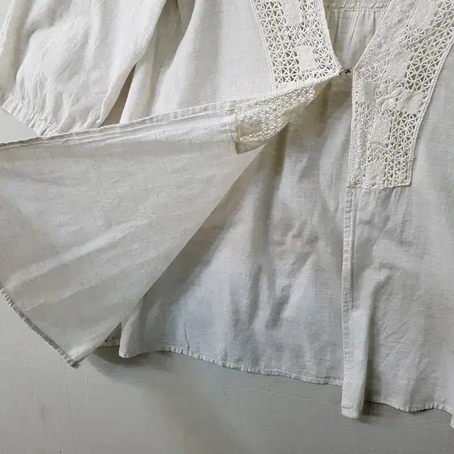 [BUNJANG] Afternoon TEA Cotton Robe White / Afternoon TEA 코튼 로브 화이트