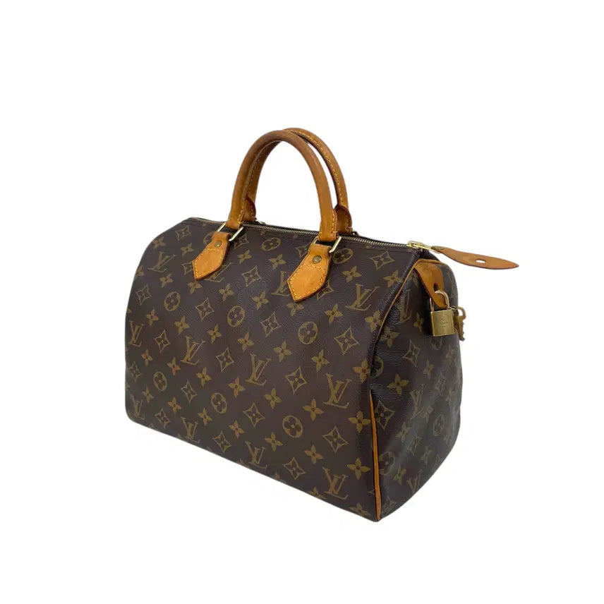 [BUNJANG] Louis Vuitton Monogram Canvas Speedy 30 Tote Bag / 루이비통 M41526 모노그램 캔버스 스피디 30 토트백H00290