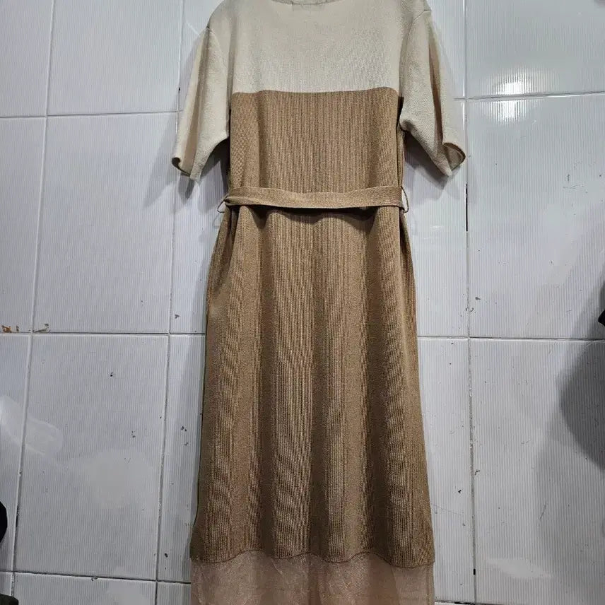 [BUNJANG] Enc Knit Dress One-Piece (Size 55-66) New / Enc니트원피스(55~66)새상품