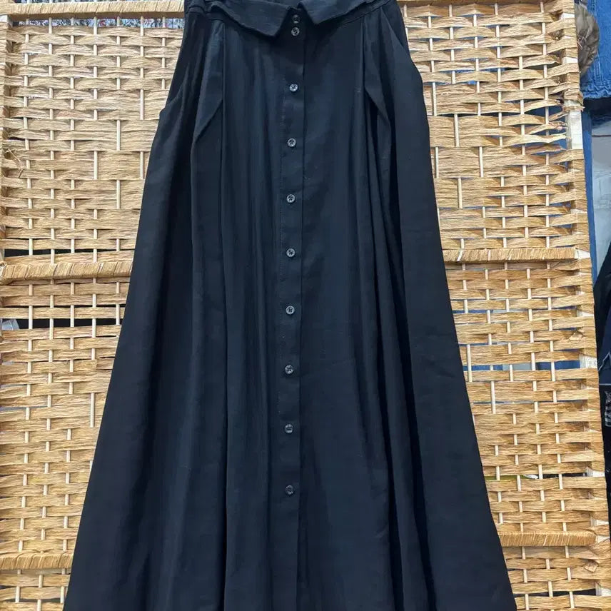 [BUNJANG] Black Long Skirt / 블랙 롱 스커트