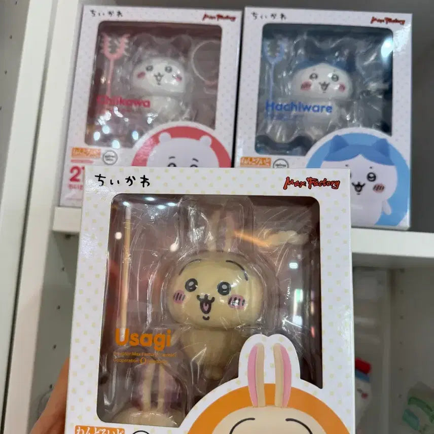 [BUNJANG] Chiikawa Hachiware Usagi Nendoroid Set / 치이카와 먼작귀 하치와레 우사기 넨도 넨도로이드 세트