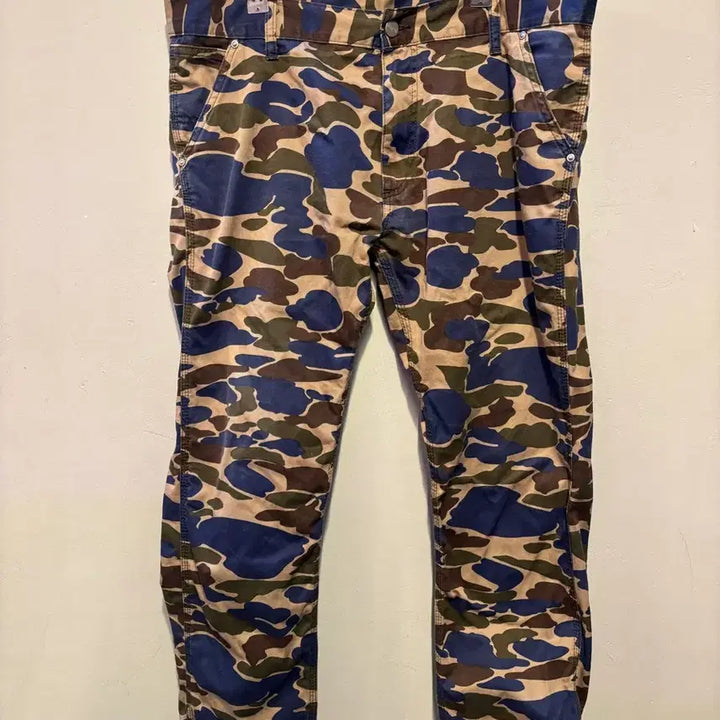 [BUNJANG] Carhartt Authentic Camo Cargo Pants / 칼하트 정품 카모팬츠