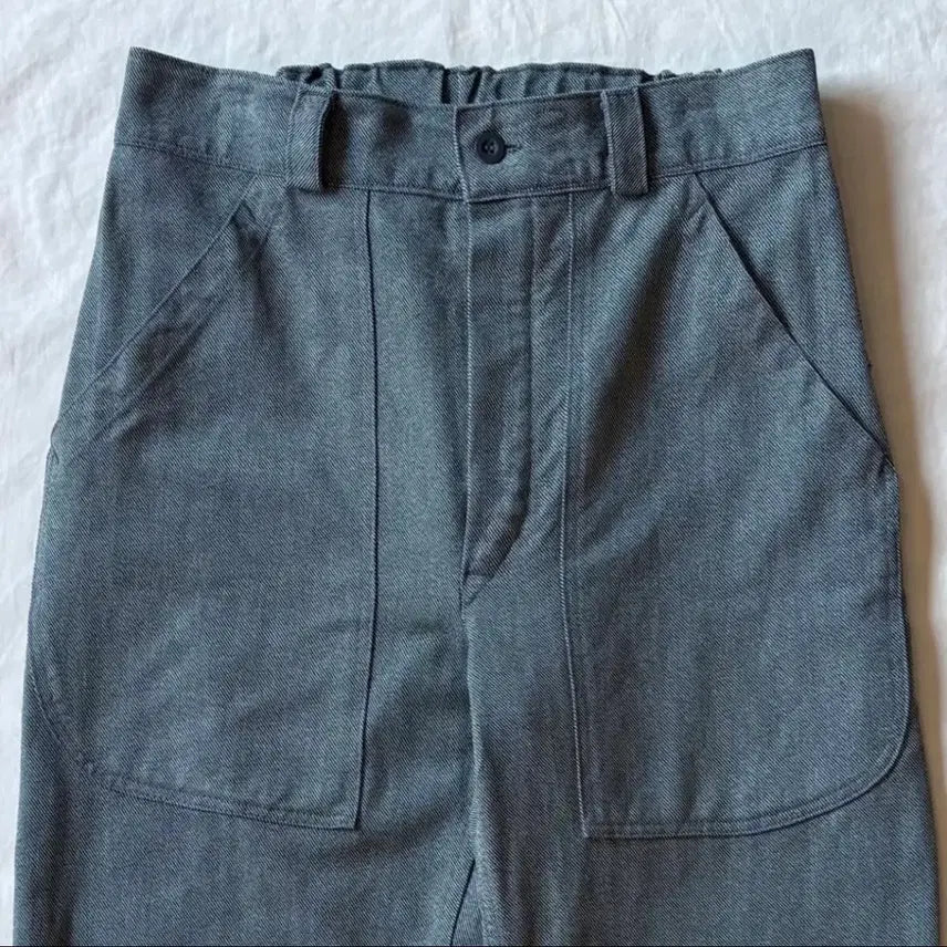 [SOLD OUT] [31-35] 데드스탁 80s Swiss Army 데님 워크 팬츠