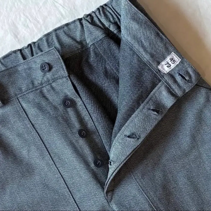 [SOLD OUT] [31-35] 데드스탁 80s Swiss Army 데님 워크 팬츠
