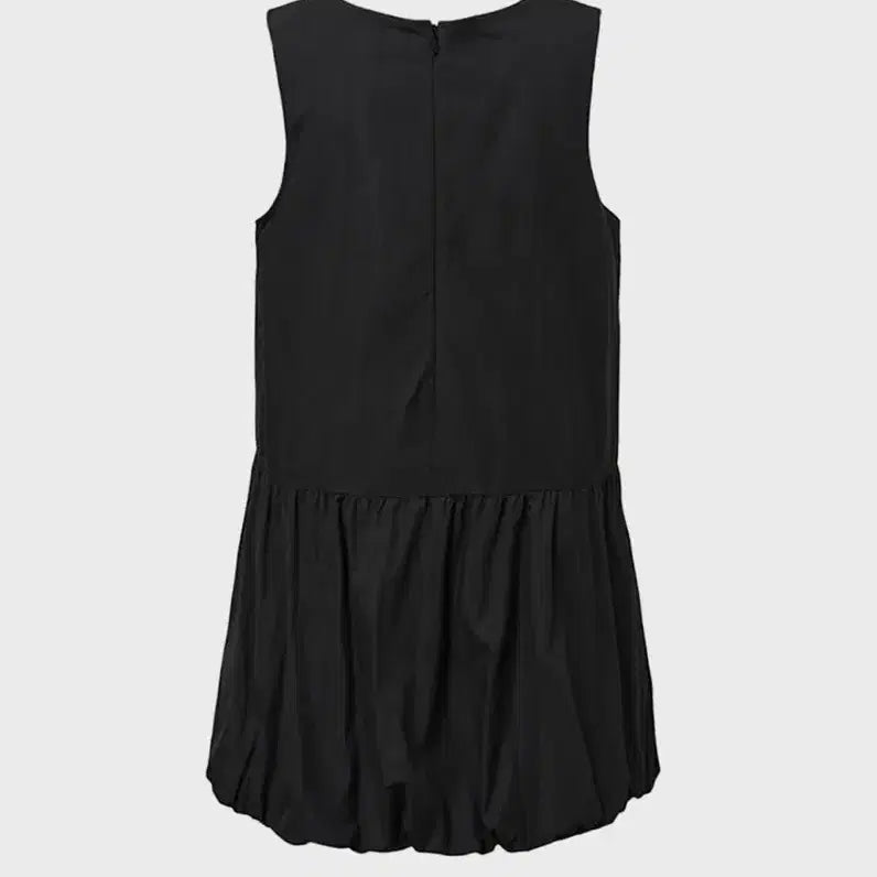 [BUNJANG] Amomento Volume Mini Dress Black / 아모멘토 볼륨 미니 드레스