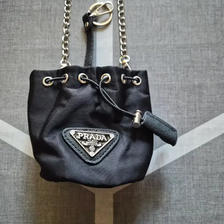 [BUNJANG] Nylon Mini Bucket Bag / 미니 버킷백(새상품)