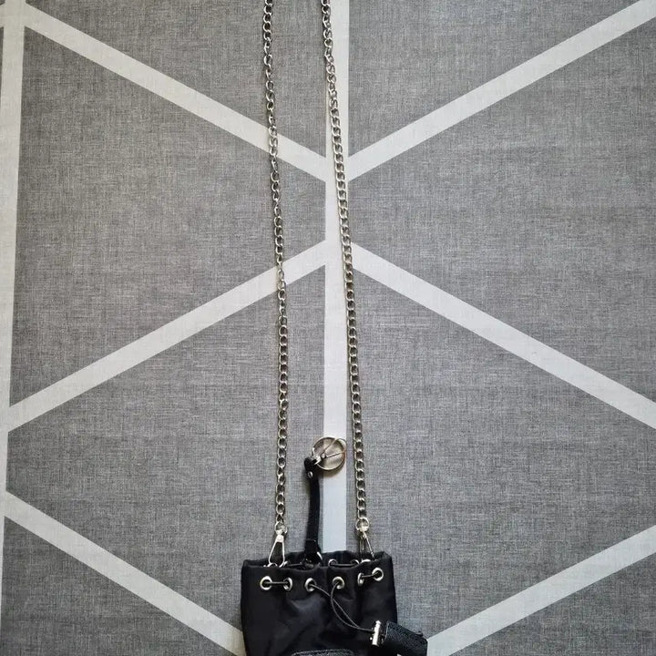 [BUNJANG] Nylon Mini Bucket Bag / 미니 버킷백(새상품)