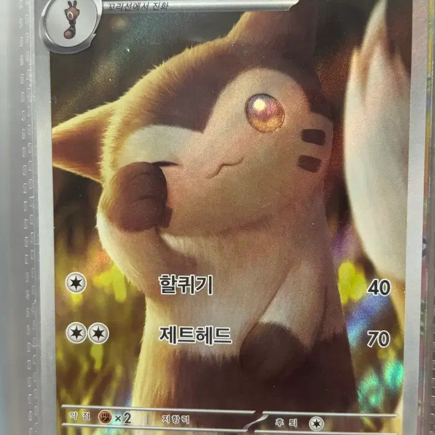 [BUNJANG] Pokemon DAKKORI AR Card 110/100 / 포켓몬 다꼬리 AR 카드 110/100